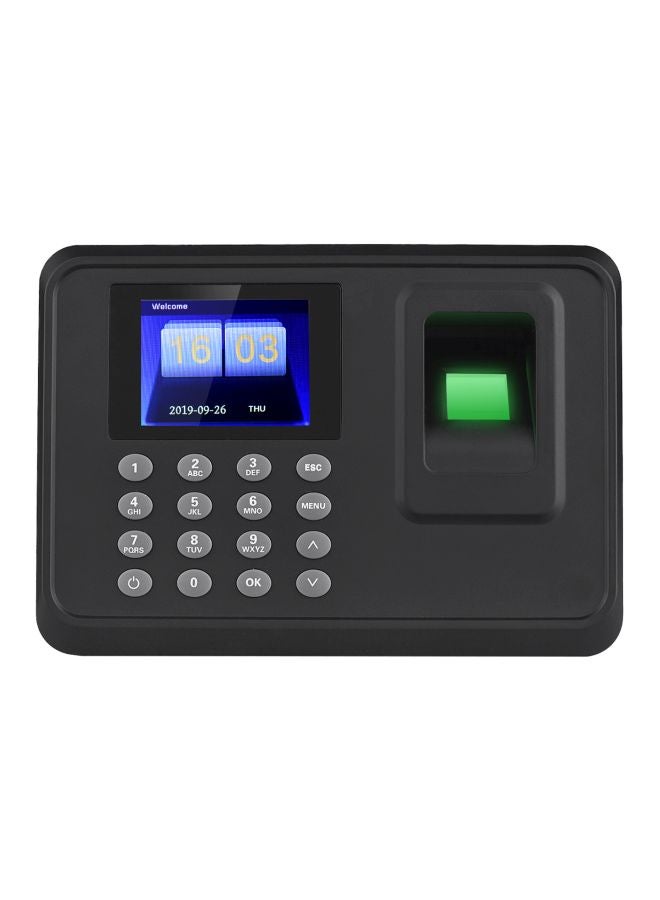 Generic Biometric Attendance Machine Black  - Image 1