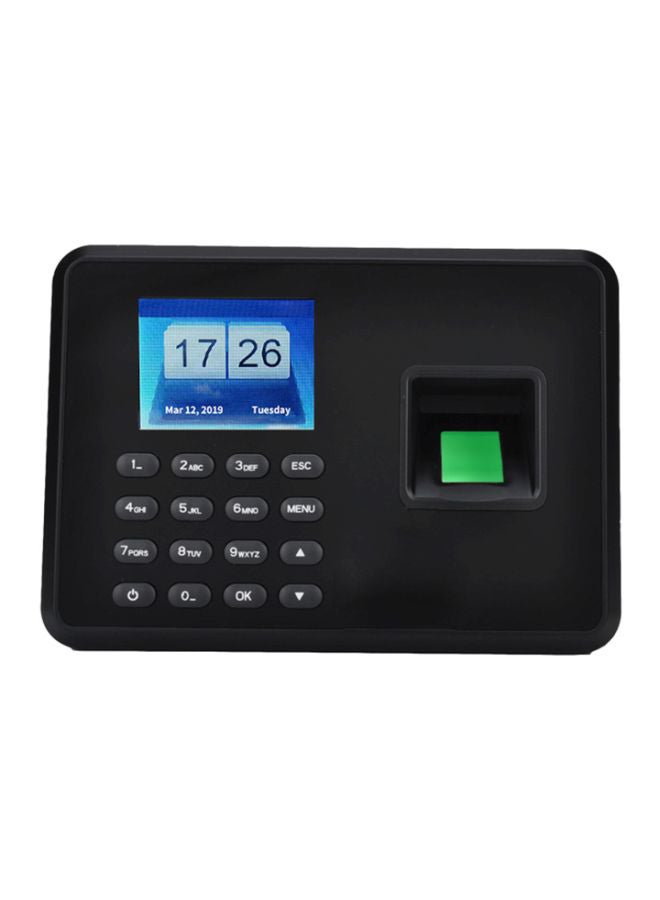 Generic Intelligent Biometric Attendance Machine Black  - Image 5