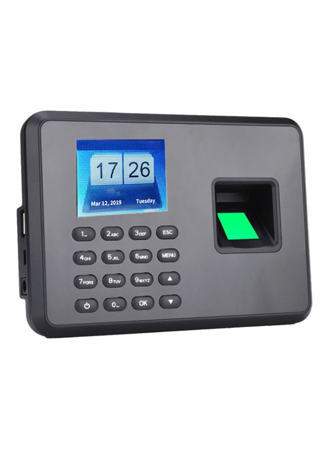 Generic Biometric Attendance Machine Black  - Image 1