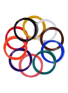 Anet 10-PCL 3D Pen Filament Refills Set Pink/Yellow/Green  - Image 3