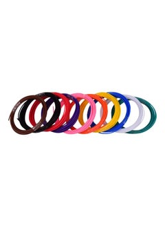Anet 10-PCL 3D Pen Filament Refills Set Pink/Yellow/Green  - Image 2