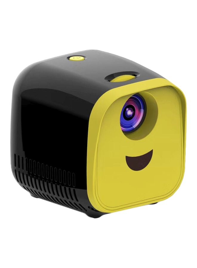 Mini LED Projector Black/Yellow - Image 1