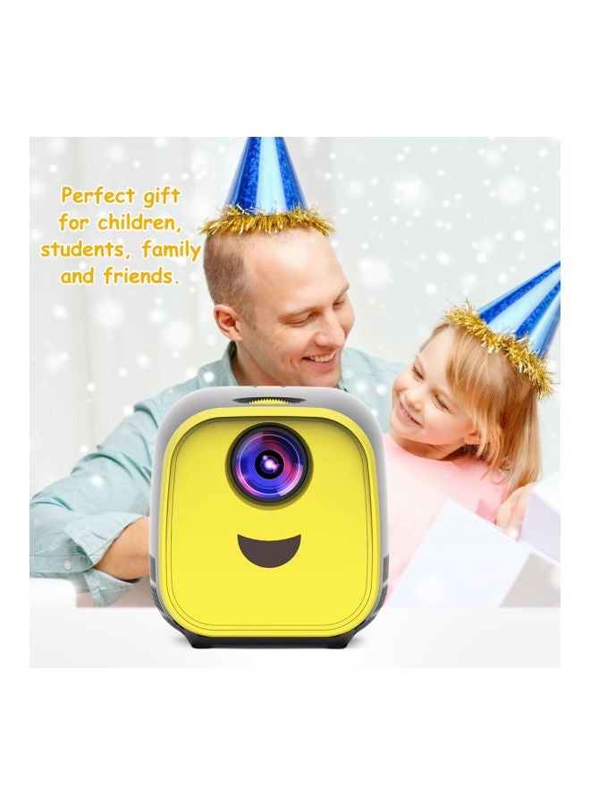 Mini LED Projector Black/Yellow - Image 2