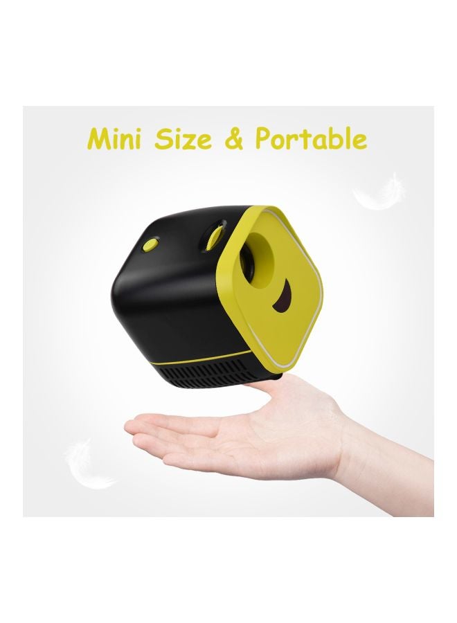 Mini LED Projector Black/Yellow - Image 3