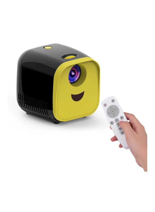 Mini LED Projector Black/Yellow - Image 5