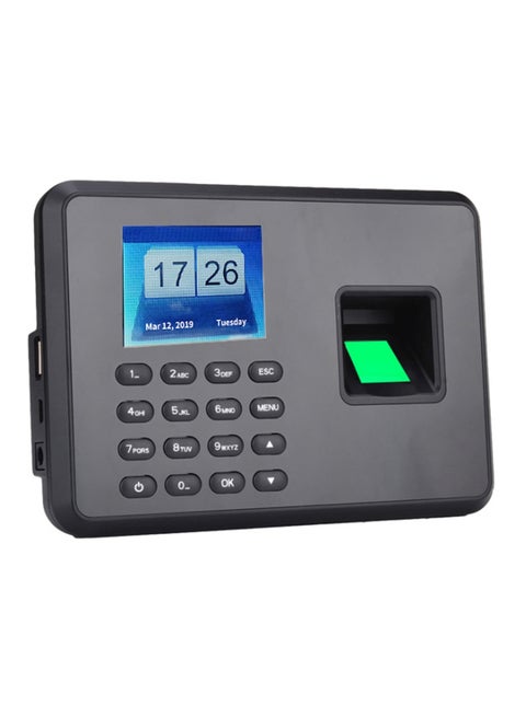 Digital Fingerprint Biometric Black
