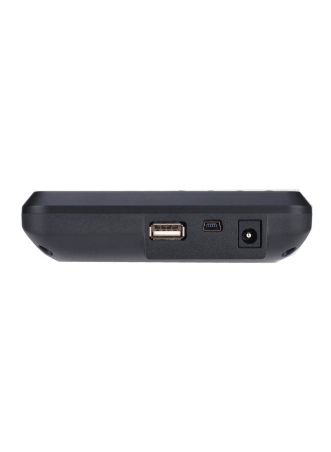 Digital Fingerprint Biometric Black
