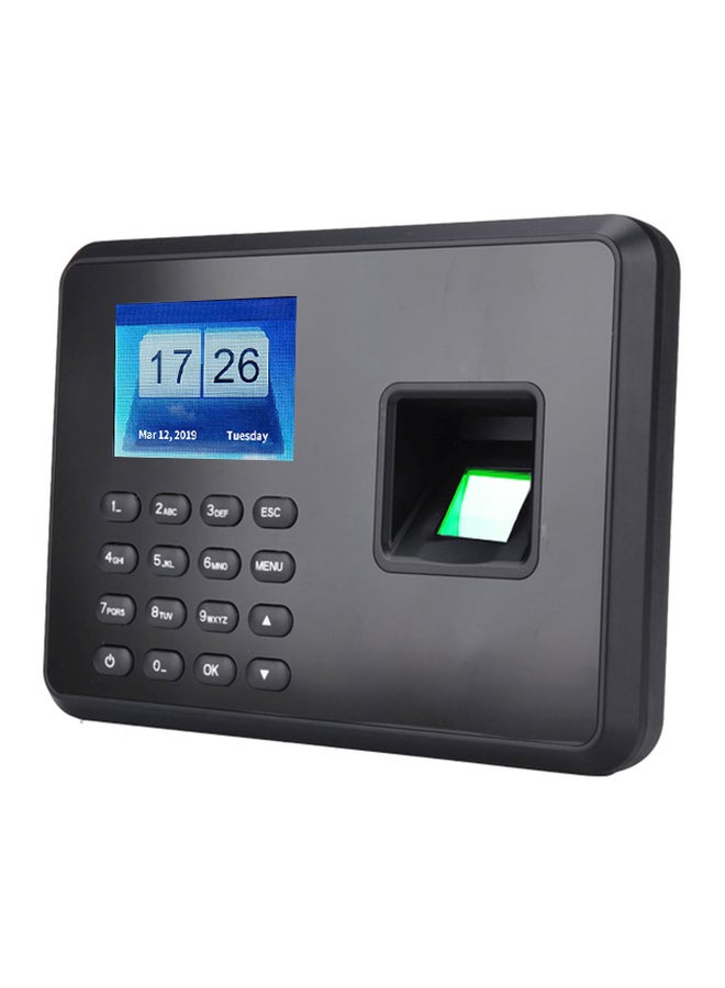 Digital Fingerprint Biometric Black