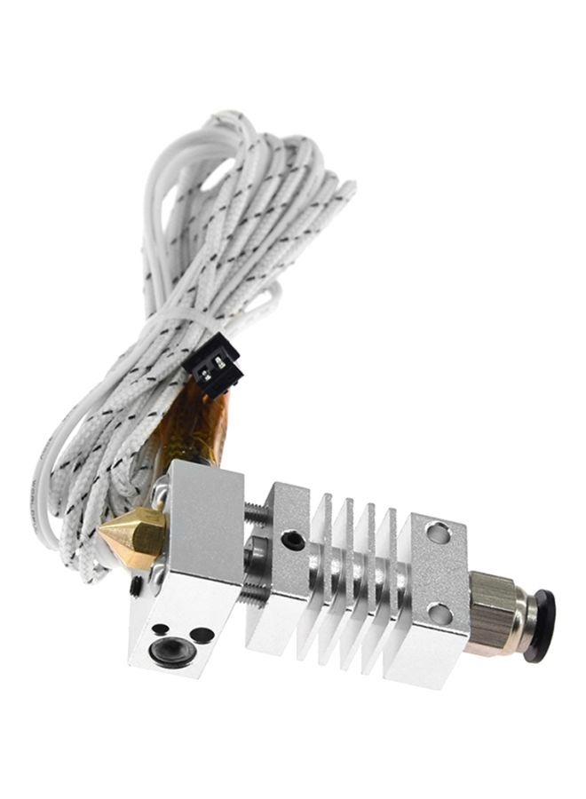 Aibecy 3-Piece Metal Hotend Extruder Cable Kit White/Gold/Silver - Image 4
