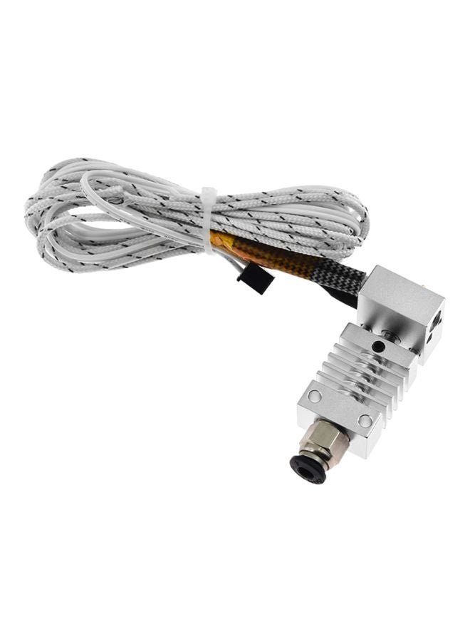 Aibecy 3-Piece Metal Hotend Extruder Cable Kit White/Gold/Silver - Image 3