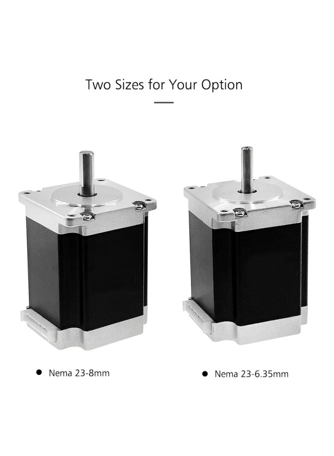 Aibecy High Torque 3D Printer Motor Black/Silver - Image 4