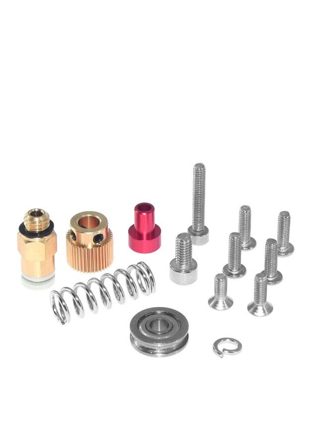Aibecy MK8 Extruder Feed Kit For 3D Printed Red - Image 4