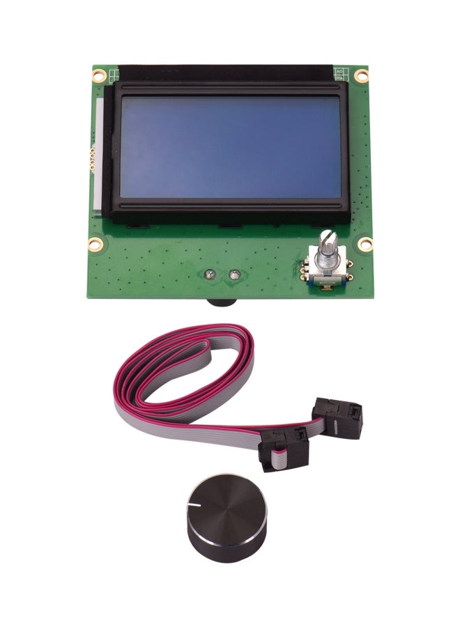 Aibecy LCD Display Screen Board With Cable Replacement Black/Green/Pink  - Image 1