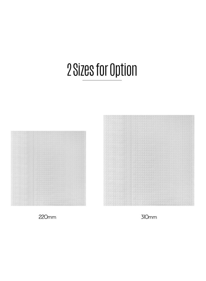 Aibecy 2-Piece Heat Insulation Mat Sticker For Creality CR-10 CR-10S Anet A8 Plus Artillery SW-X1 3D Printer Silver - Image 5