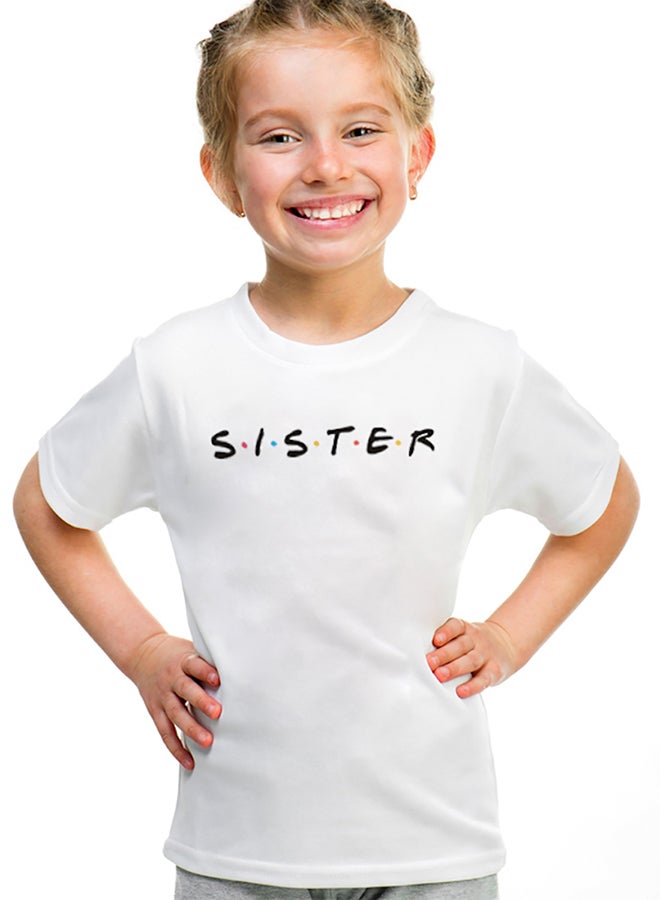 Sister Casual T-Shirt White  - Image 3
