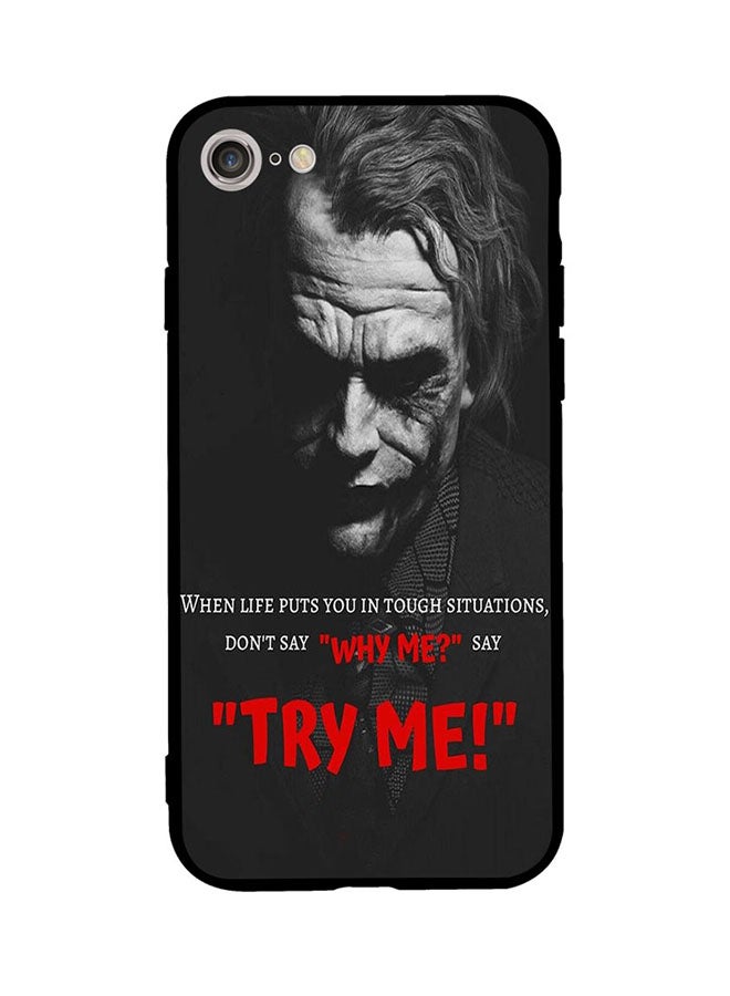 Protective Case Cover For Apple iPhone SE 2/ iPhone 7/ iPhone 8 Try Me