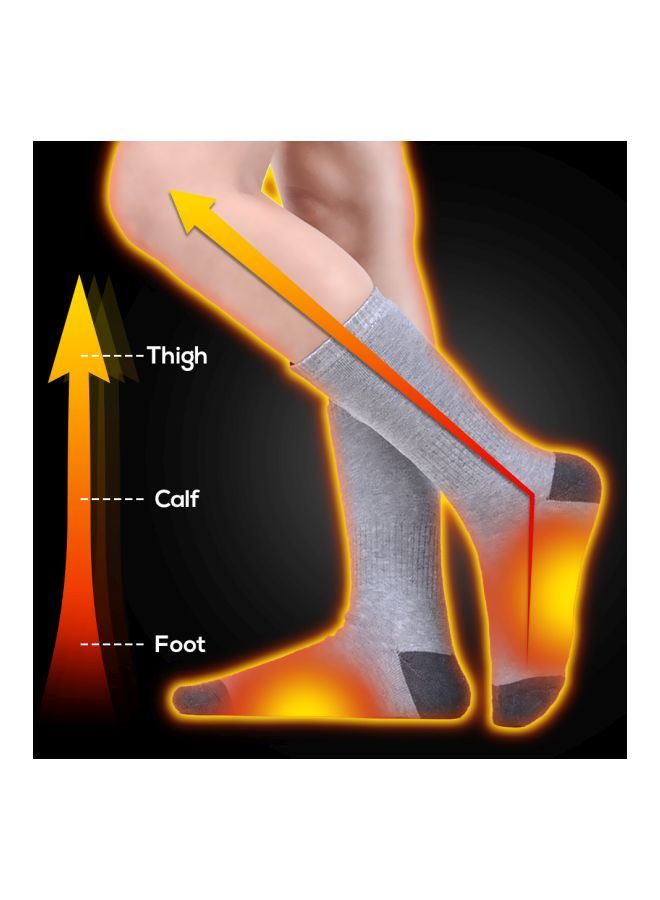 Generic - Rechargeable Thermal Socks With Accessories Set One Size - Image 1