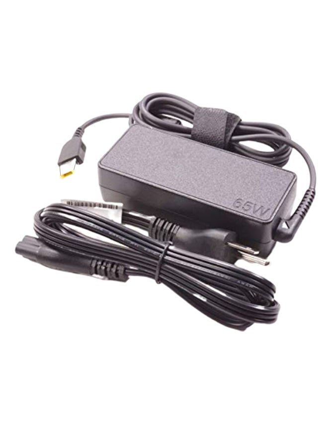 Lenovo Replacement AC Adapter With Cable Black - Image 2