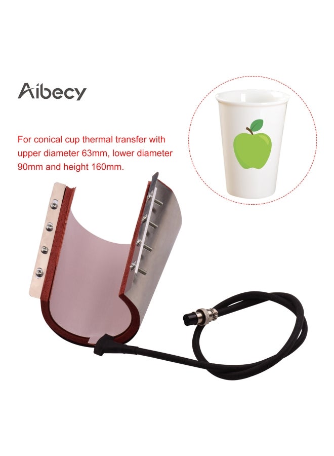 أيبيسي أداة نقل حراري للطباعة على الأكواب فضي - Image 3