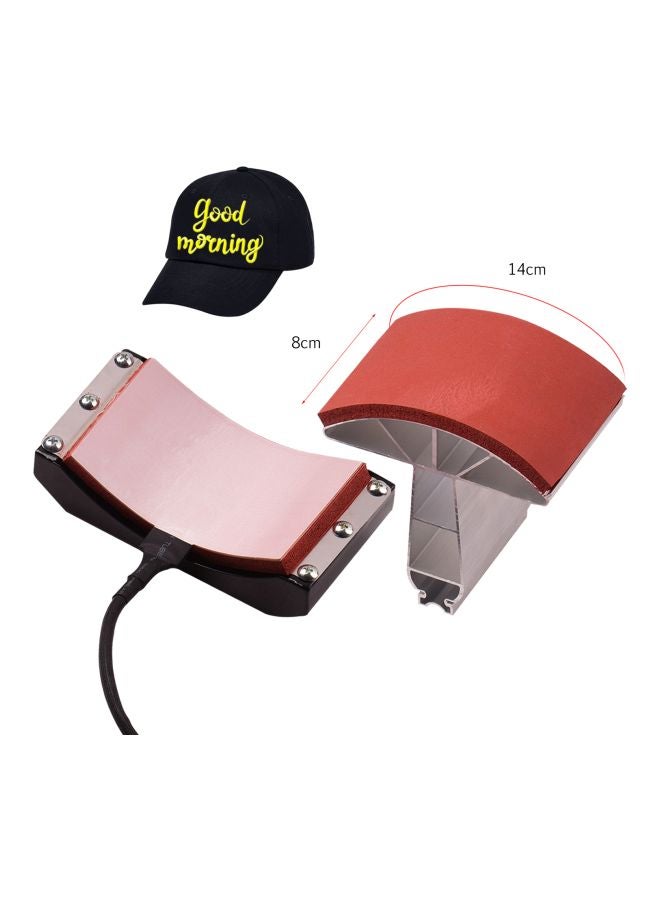 Aibecy Cap Heat Press Machine Black/Grey/Red  - Image 5