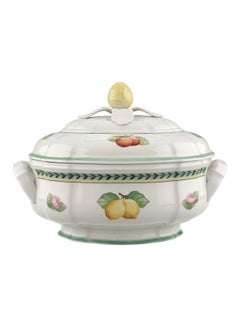 Villeroy & Boch French Garden Fleurence Soup Tureen White/Green/Yellow  - Image 1