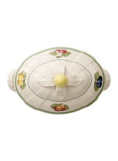 Villeroy & Boch French Garden Fleurence Soup Tureen White/Green/Yellow  - Image 3