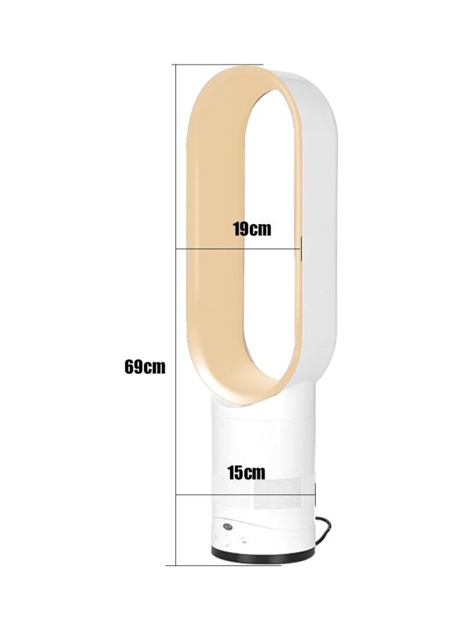 Bladeless Remote Control Cooling Fan H21928G-EU White