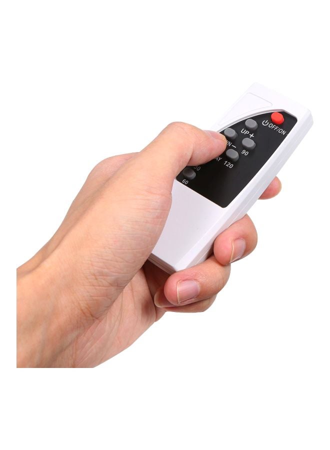 Bladeless Remote Control Cooling Fan H21928G-EU White