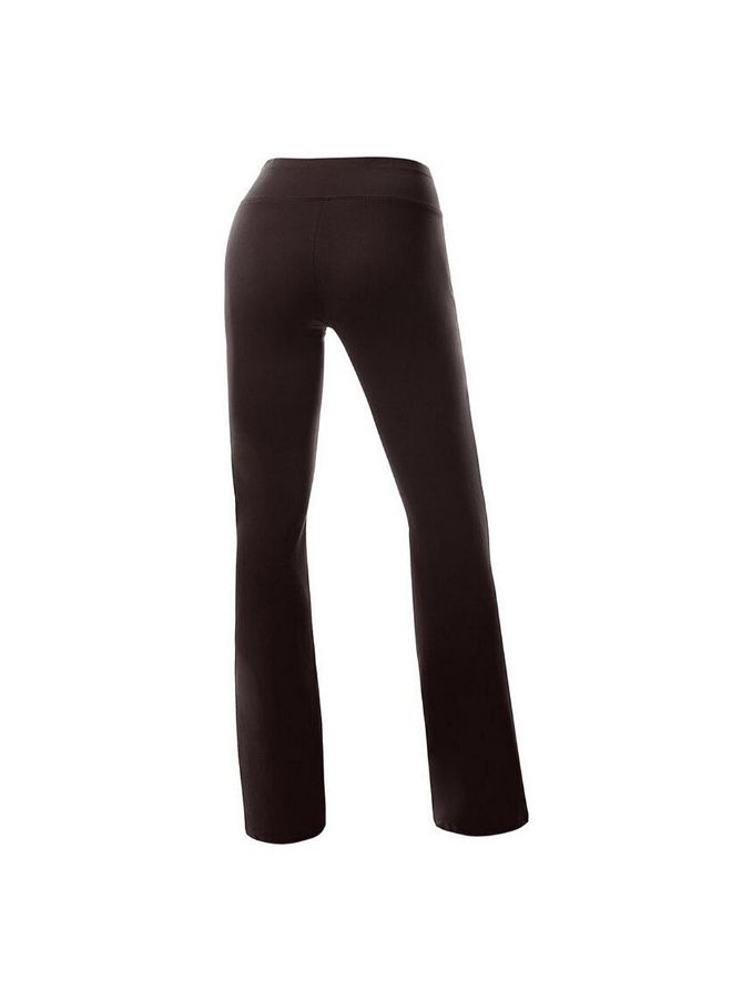 Generic Solid Boot Cut Tummy Control Workout Yoga Pant M  - Image 2
