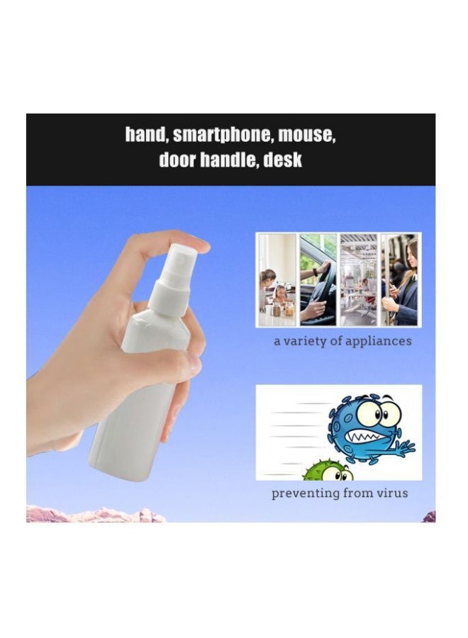 Disinfection Spray Bottle White 50ml - Image 5