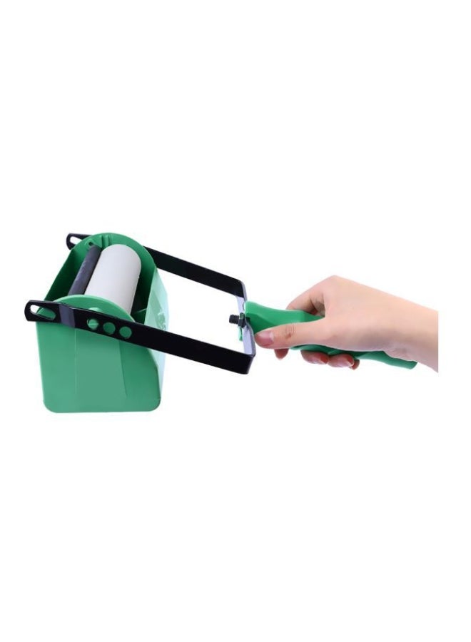 طقم أداة طلاء أسطواني التركيب مكون من 5 قطع أخضر/أسود/أبيض 6.3x4.1x3.5بوصة - Image 3
