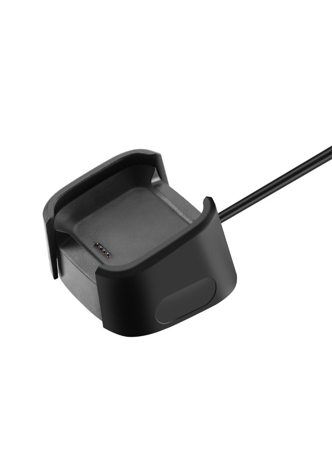 USB Wireless Charging Dock For Smart Watch Black  - Image 3