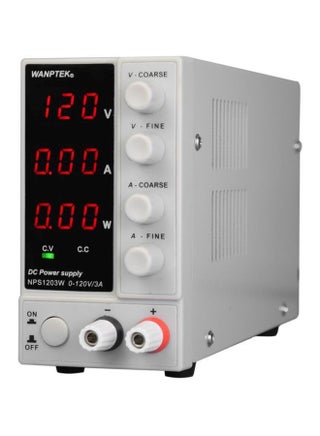 4-Piece 3-Digit Display LED Power Supply Set White/Black - v1587401882/N36988566A_1