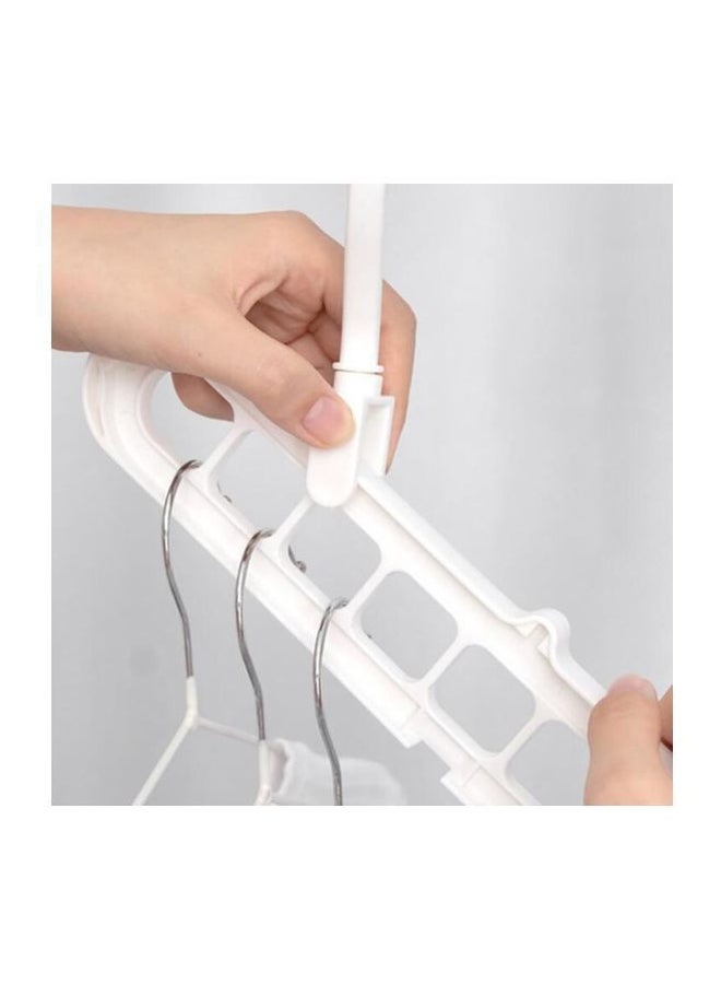 SAPU Space Saving Foldable Hanger White 33.5x17.5cm  - Image 3