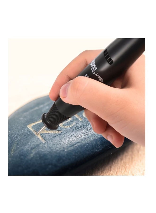 Generic Electric Engraving Pen Black 19.8x11.7x2.8cm  - Image 4