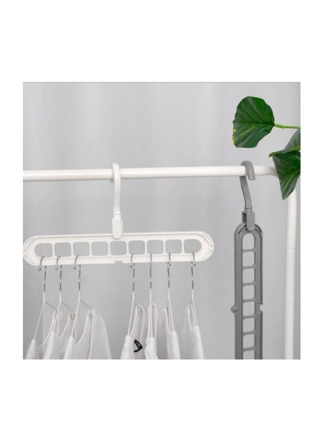 SAPU Space Saving Foldable Hanger White 33.5x17.5cm  - Image 4