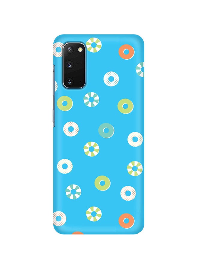 Stylizedd Hard PC Shield Matte Finish Print Slim Snap Classic Series Case Cover For Samsung Galaxy S20 Loopy Hoops 