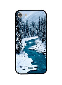 Protective Case Cover For Apple iPhone SE (2020) Blue/White/Black
