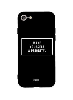 Protective Case Cover For Apple iPhone SE (2020) Black/White