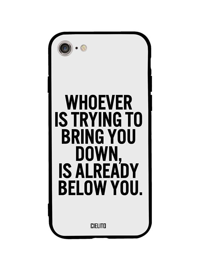CIELITO Protective Case Cover For Apple iPhone SE (2020) White/Black