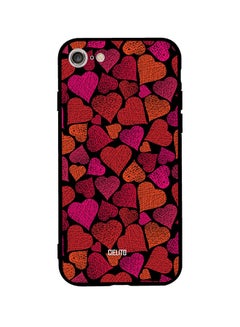 Protective Case Cover For Apple iPhone SE (2020) Red/Black/Pink