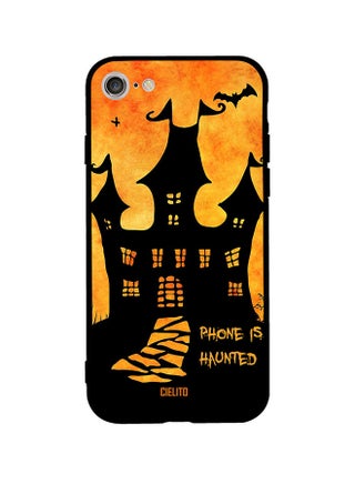 Protective Case Cover For Apple iPhone SE (2020) Black/Orange - v1587445118/N37362812A_1