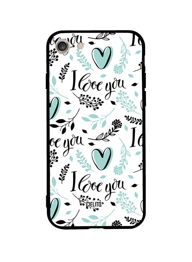 CIELITO Protective Case Cover For Apple iPhone SE (2020) Green/Black/White