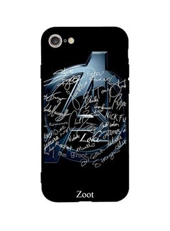 Protective Case Cover For Apple iPhone SE (2020) Blue/White/Black