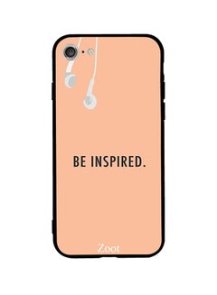 Protective Case Cover For Apple iPhone SE (2020) Beige/Black/White