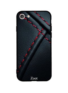 Protective Case Cover For Apple iPhone SE (2020) Black/Red
