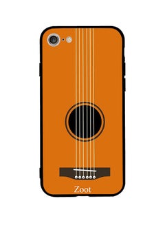 Protective Case Cover For Apple iPhone SE (2020) Orange/Black/Brown