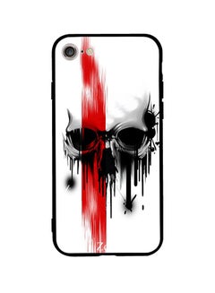 Protective Case Cover For Apple iPhone SE (2020) White/Red/Black