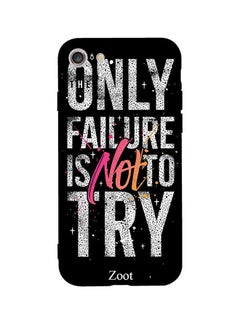 Protective Case Cover For Apple iPhone SE (2020) Black/White/Pink