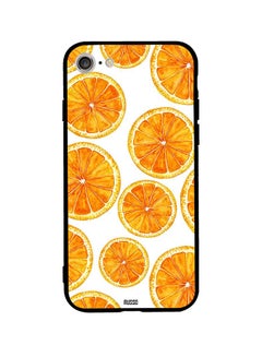 Protective Case Cover For Apple iPhone SE (2020) Orange/White